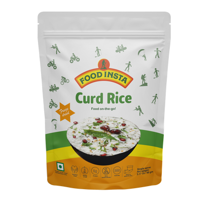 Travel food, Ready to Eat food, Instant Food, Curd Rice Instant