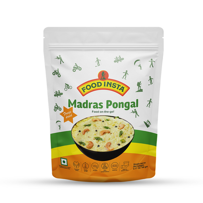Travel food instant madras pongal