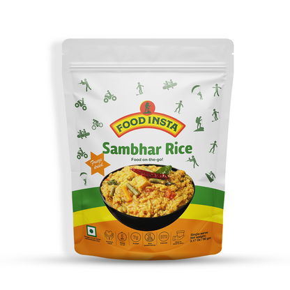 Travel food sambar rice