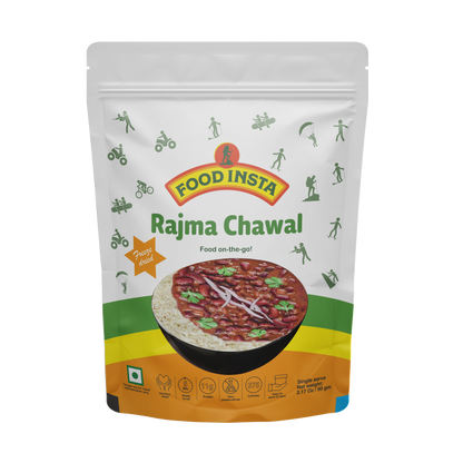 Travel food rajma chawal